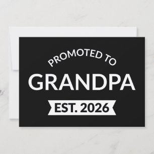 Befordrad till morfar Est. 2026 II