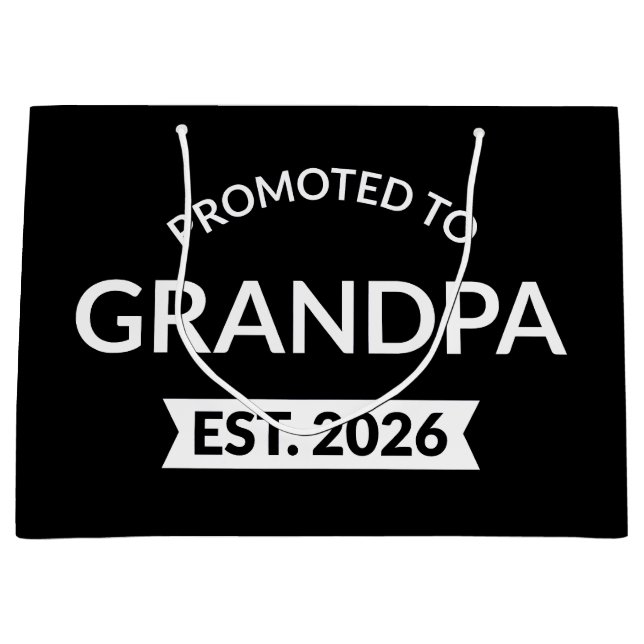 Befordrad till morfar Est. 2026 II (Framsidan)