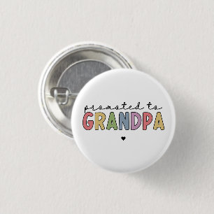 Befordrad till morfar New Grandad till gåvor Knapp