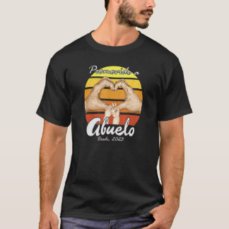 Befordrad till morfar på två pojkar flickor sedan t shirt