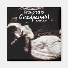 Befordrad till morföräldrar Baby födelsedag Magnet