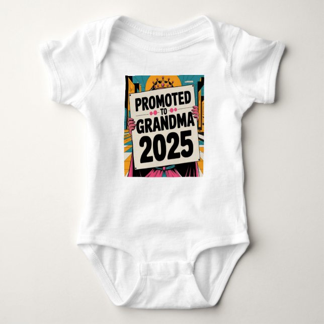 befordrad till morma 2025-födelsedagsfest t shirt (Framsida)