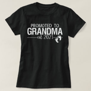 befordrad till mormor est 2021 t shirt