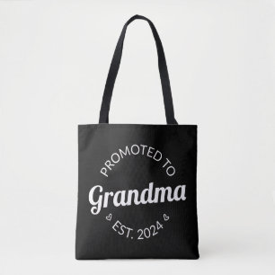 Befordrad till mormor Est. 2024 Tygkasse