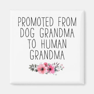 Befordrad till mormor från Hund mormor Magnet