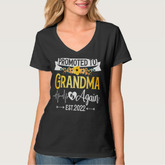 Befordrad till mormor igen 2022 Mors dag T Shirt