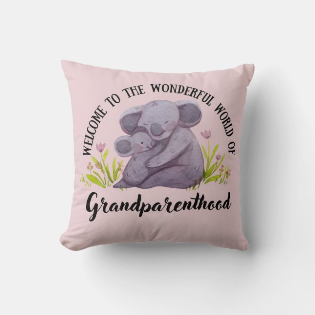 Befordrad till mormor kudde (Framsida)