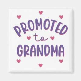 Befordrad till mormor Magnet