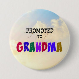 Befordrad till mormor, Pastellmolnsdesign Knapp