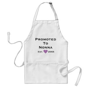 Befordrad till nonna Vuxen Apron Förkläde