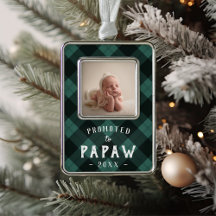 Befordrad till Papaw | Baby Photo Grandpa