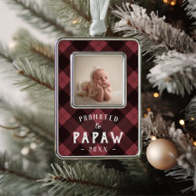 Befordrad till Papaw | Baby Photo Grandpa