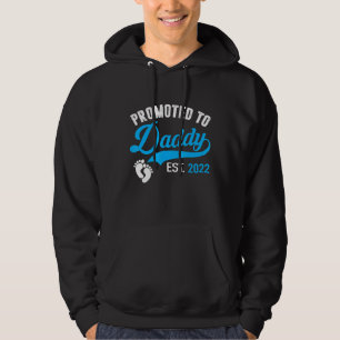 Befordrad till pappa 2022 snart för att bli Pappa Hoodie