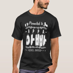 Befordrad till Pappa 2023 på koreanska Hangul Hang T Shirt