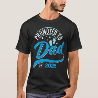 Befordrad till pappa 2025 New Pappa First T Shirt