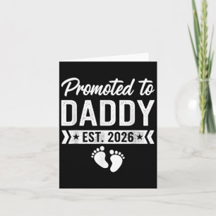 Befordrad till pappa 2026 kort