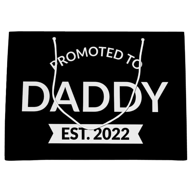 Befordrad till pappa Est. 2022 II (Framsidan)