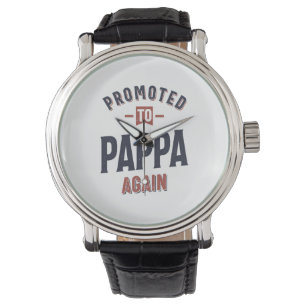 Befordrad till pappa igen Far Grandpa Armbandsur