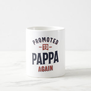 Befordrad till pappa igen   Far Grandpa Kaffemugg