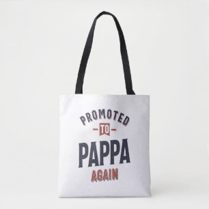 Befordrad till pappa igen Far Grandpa Tygkasse