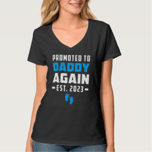Befordrad till pappa igen Gravid annons Q T Shirt