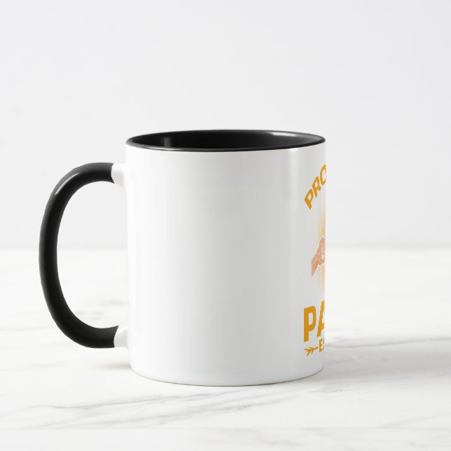 Befordrad till Pappy Est 2021 Beer Mugg (Vänster)