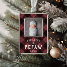 Befordrad till Pepaw | Baby Photo Grandpa
