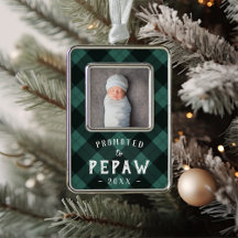 Befordrad till Pepaw | Baby Photo Grandpa