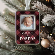 Befordrad till Poppop | Baby Photo Grandpa