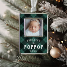Befordrad till Poppop | Baby Photo Grandpa