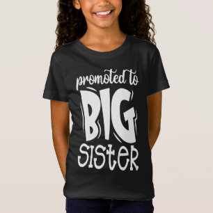 Befordrad till stor syster/ cute-syster t shirt