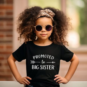 Befordrad till Stora syster Gravid-meddelande T Shirt