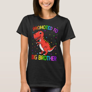 Befordrad till storebror Dinosaur Big Brother fina T Shirt