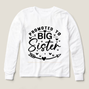 Befordrad till storsyster, storebror shirt, 2026 t shirt