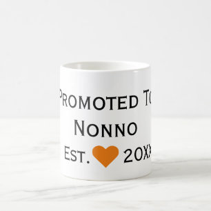 Befordrad till Svarta och Orange Mugg