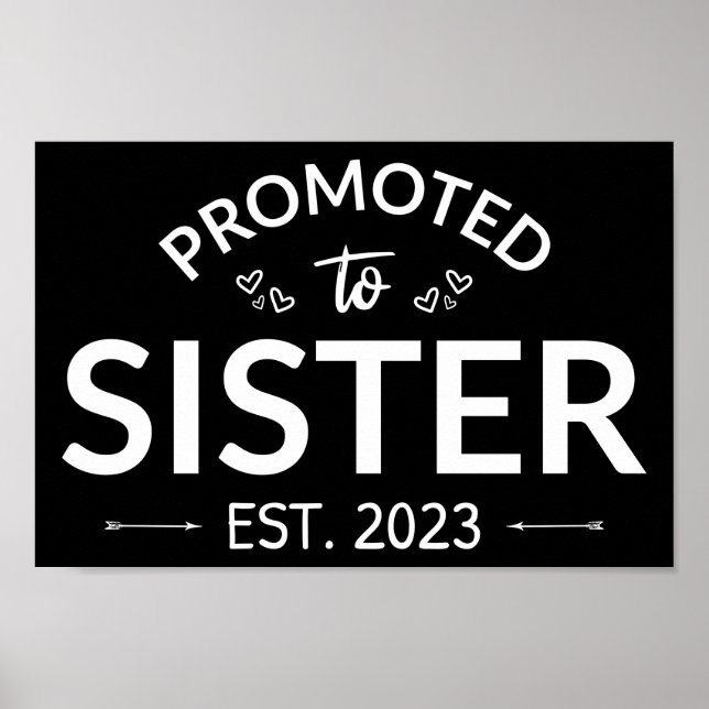 Befordrad till Syster Est. 2023 II Poster (Framsidan)