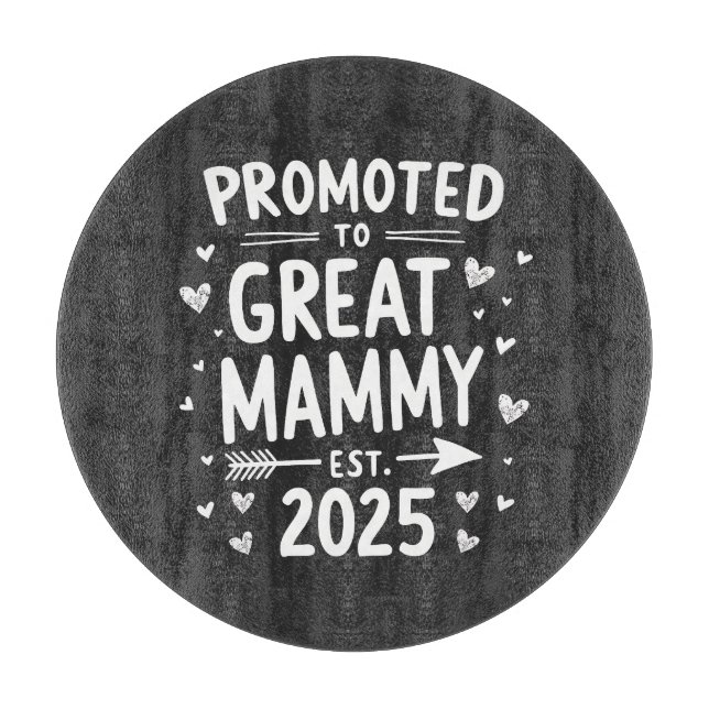Befordrad till Underbar Mammy Est. 2025 Mors dag (Framsidan)