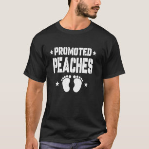 Befordrades på nytt till PEACHES Gravid Meddelande T Shirt