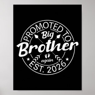 Befordrades till storebror igen 2026 Nyfödd bebis  Poster