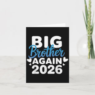 Befordrades till storebror igen 2026 Tredje Baby o Kort