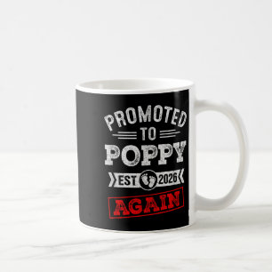 Befordrades till vallmo igen 2026 Gravid Announcem Kaffemugg