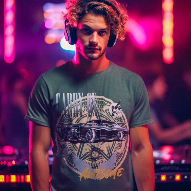 Befordran av övernaturlig t shirt (Carry On... Awesome!)