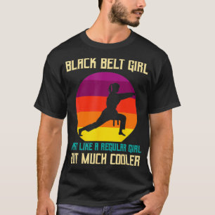 Befordran av svart svart Bälte svart, svart Bälte T Shirt
