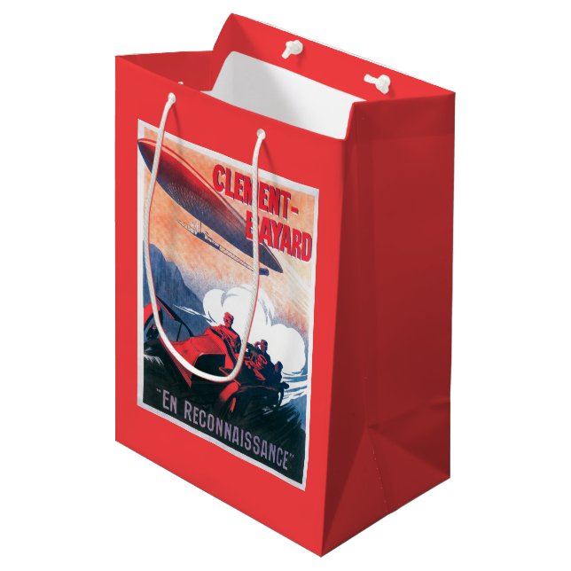 Befordrings- affisch för Adjudant Vincenot WWI (Framsidan Vinklad)