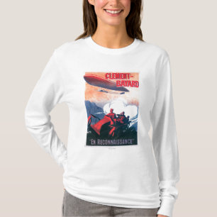 Befordrings- affisch för Adjudant Vincenot WWI Tee