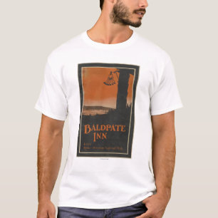 Befordrings- affisch för Baldpategästgivargård T-shirt