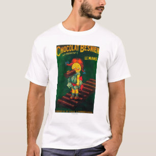 Befordrings- affisch för Besnier choklad T Shirt