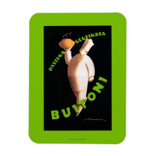 Befordrings- affisch för Buitoni pasta Magnet