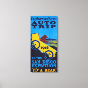 Befordrings- affisch för Expo Canvastryck