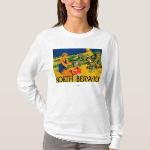 Befordrings- affisch för Golfkusten Tee Shirt